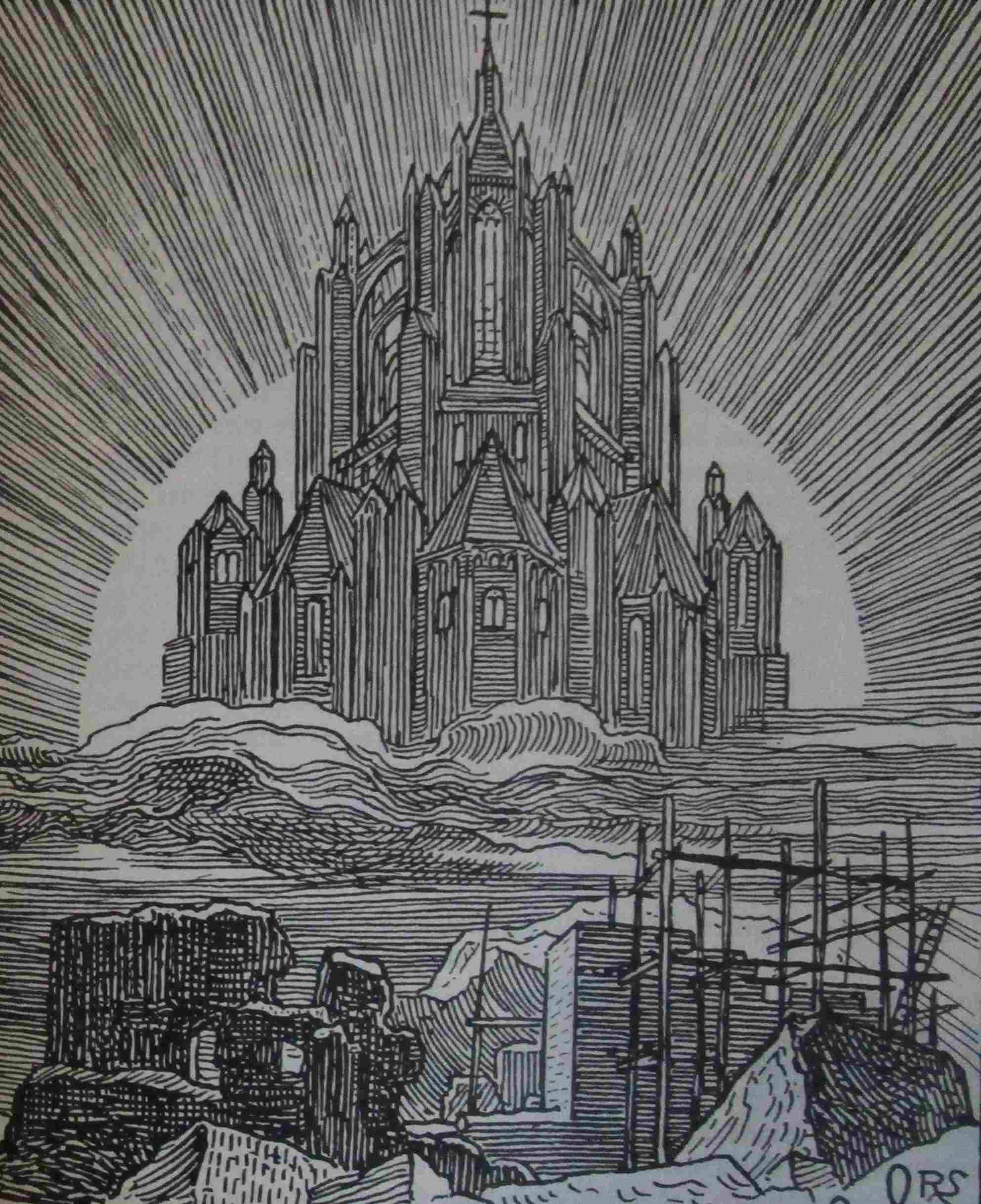 Himmlisches Jerusalem Rudolf Schäfer (1878-1961): Prachtbibel (1929 ...