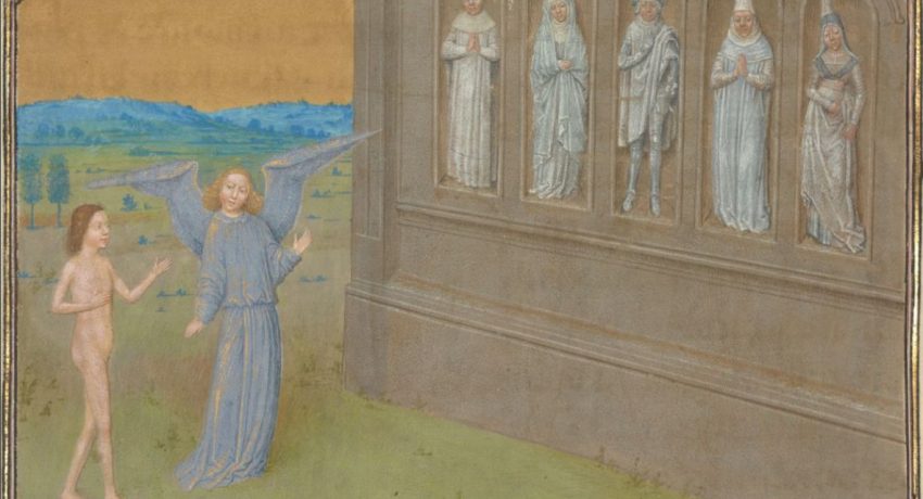 1474, Tondal, fol. 33v, Meister Simon Marmion, Aalenciennes © J. Paul Getty Museum, Los Angeles 1474, Tondal, fol. 33v, Meister Simon Marmion, Aalenciennes © J. Paul Getty Museum, Los Angeles