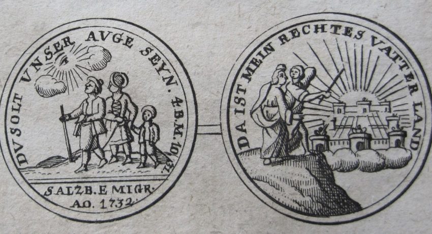 1732, Schraubtaler, Abraham Remshard, Augsburg, Schwaben, Bayern, Gabriel Uhlich, Leipzig © Claus Bernet