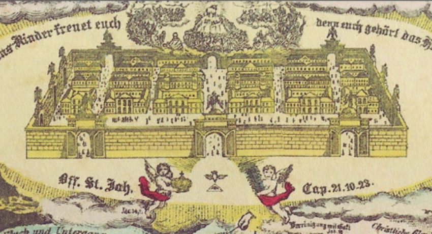 1820, Jacob Renz, Stuttgart, Zweiwegebild © Haus der Geschichte Baden-Württemberg, Stuttgart 1820, Jacob Renz, Stuttgart, Zweiwegebild © Haus der Geschichte Baden-Württemberg, Stuttgart
